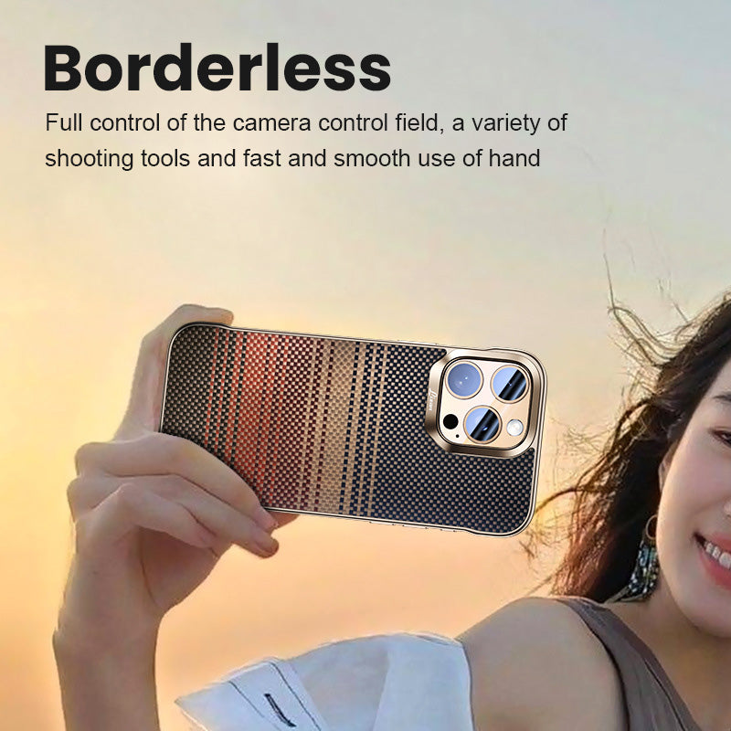Magnetic Kevlar-Textured Shockproof Phone Case