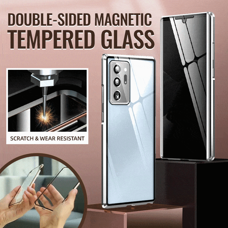 π₯ Magnetic Tempered Glass Double-sided Phone Case For Samsung