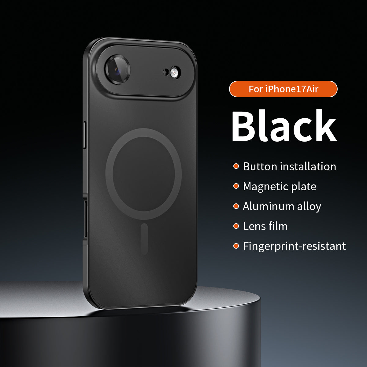 Magnetic Aluminum Metal Frame Protective Case For iPhone
