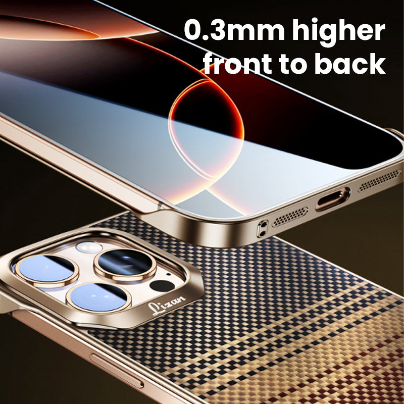 Magnetic Kevlar-Textured Shockproof Phone Case