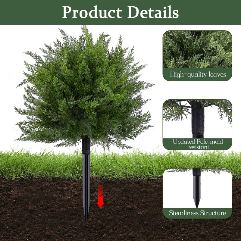 🌿Artificial Cedar Landscape Tree – Outdoor Porch & Garden Decor☀️