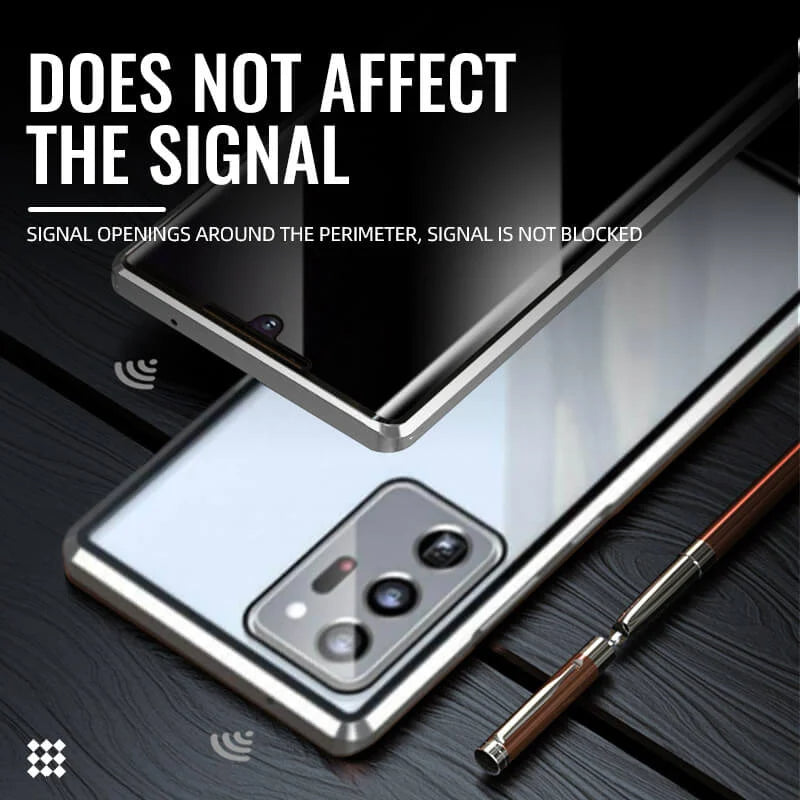 π₯ Magnetic Tempered Glass Double-sided Phone Case For Samsung