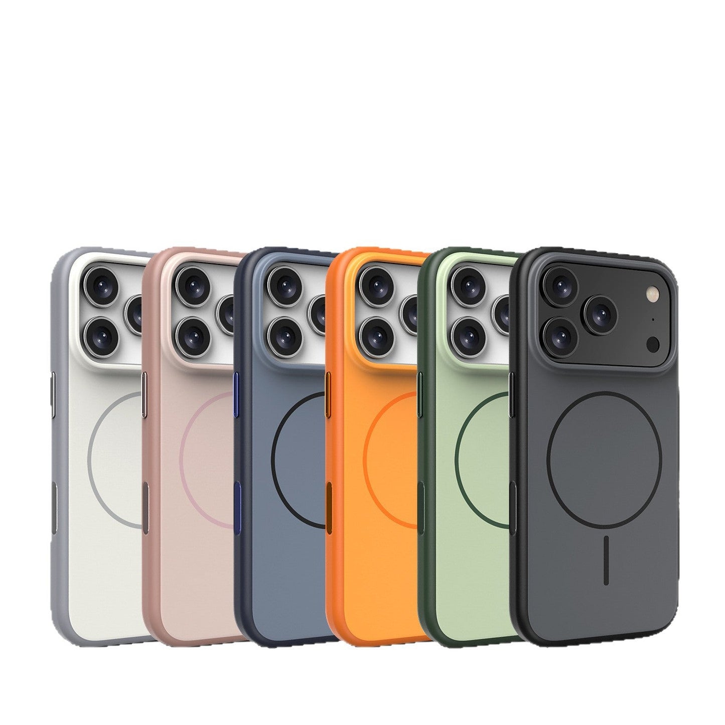 Frosted Skin-Feel Magnetic Phone Case