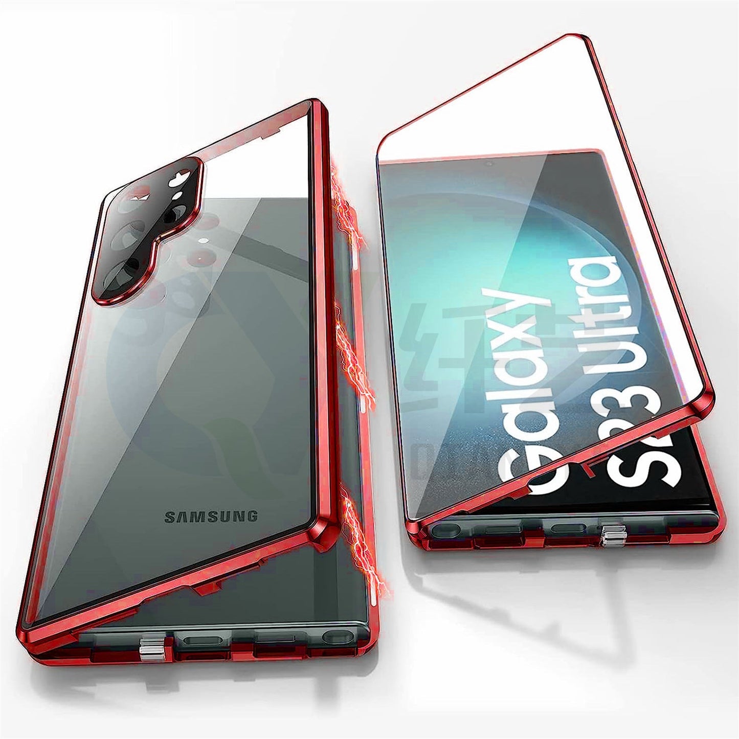 π₯ Magnetic Tempered Glass Double-sided Phone Case For Samsung