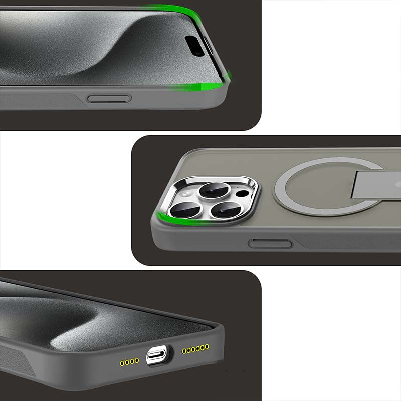 🔥Magnetic KickStand Shockproof Phone Case