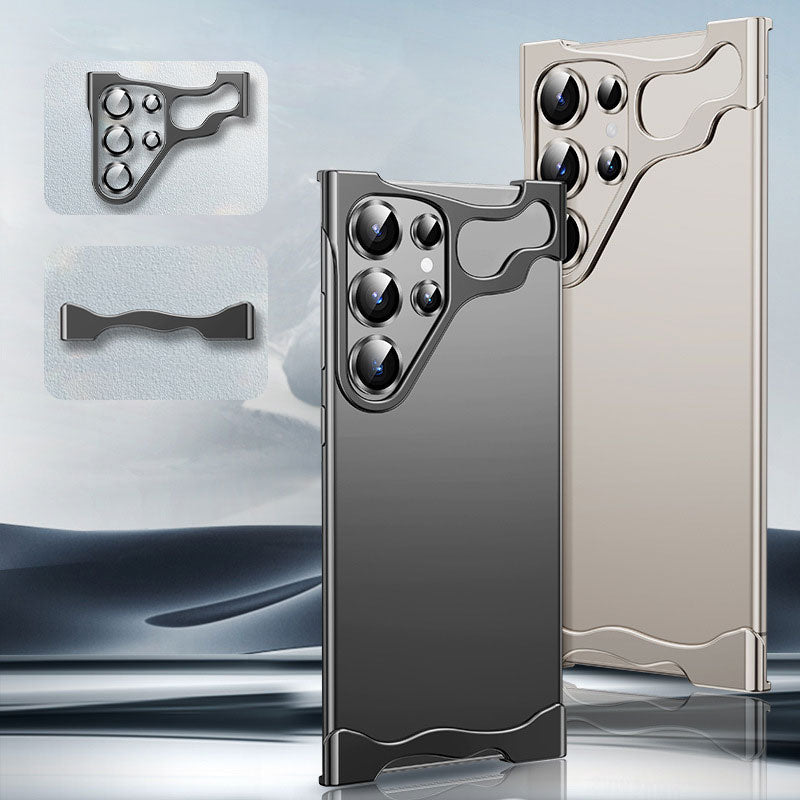 Creative Metal Skeleton Phone Case for S24/23 – superideamall Creative Metal Skeleton Phone Case for S24/23 – superideamall