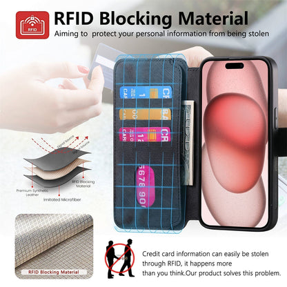 Leather Wallet Phone Case – Detachable Design & Wireless Charging Compatible