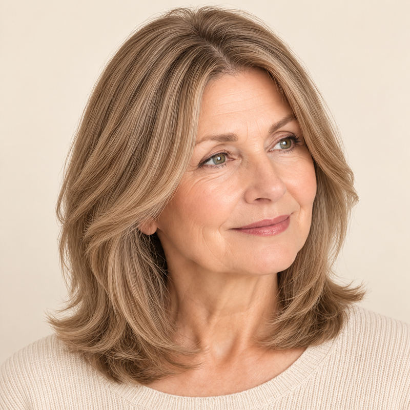 ✨Confidence Hair Topper -- Natural-Looking Volume Without the Wig