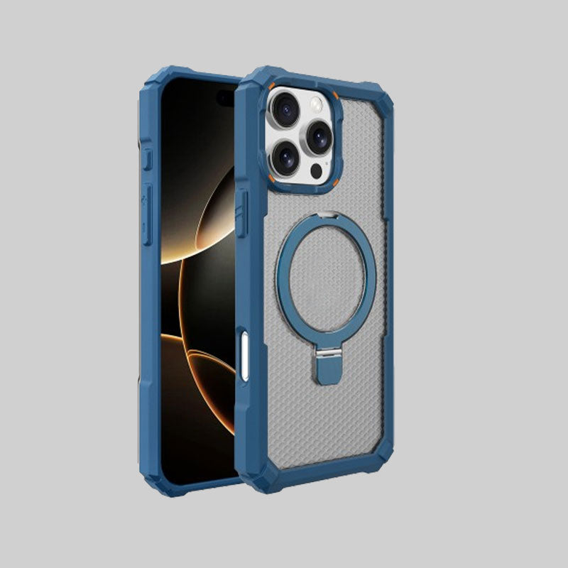 Skin-Feeling Magnetic Bracket Anti-Fall Case