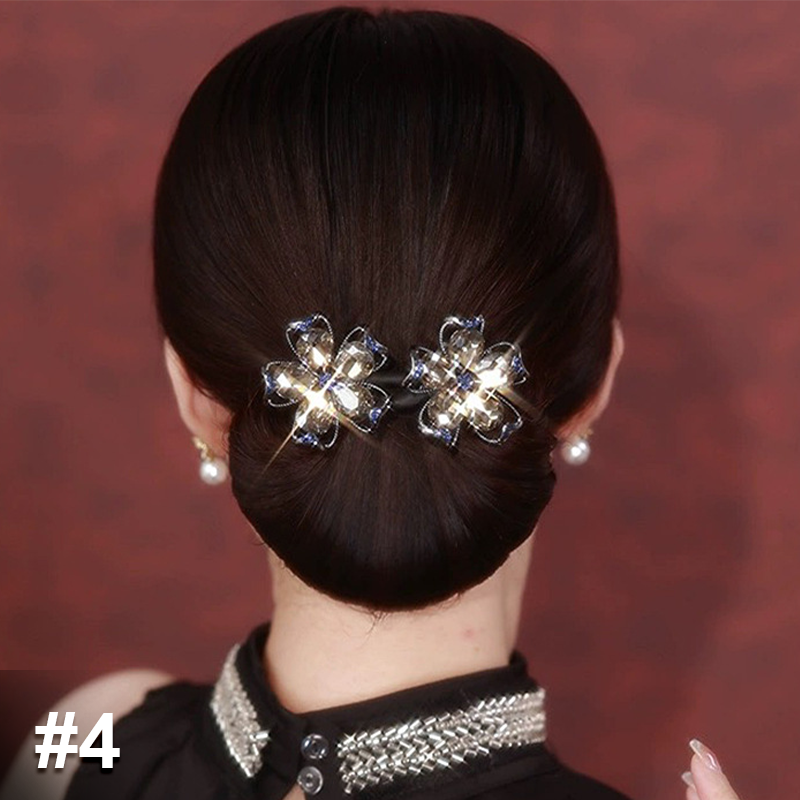 Light Luxury Bun Hairstyle Hair Accessories