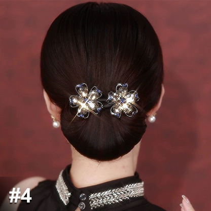 Light Luxury Bun Hairstyle Hair Accessories