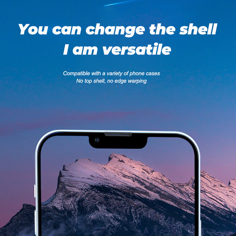 Pull-out Dustproof Second Sticker Mobile Phone Tempered Film