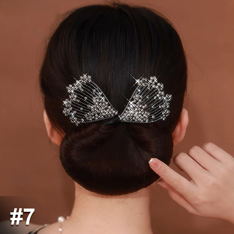 Light Luxury Bun Hairstyle Hair Accessories