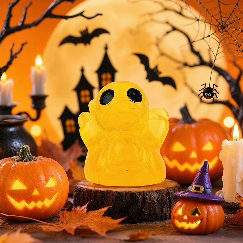 🎃🐤 Halloween Resin Mini Duckies — 12 Spooky Designs