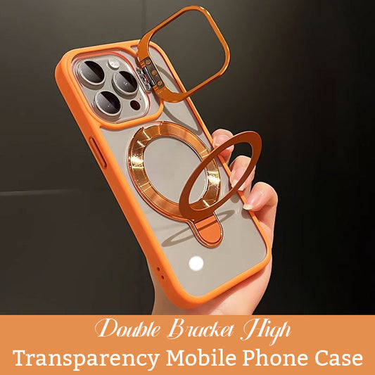 New Style Clear Magnetic Stand Phone Case for iPhone