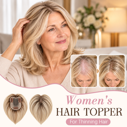✨Confidence Hair Topper -- Natural-Looking Volume Without the Wig