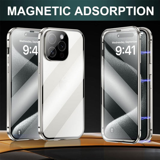 Double-Sided Magnetic Privacy Phone Case