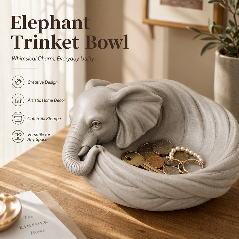 🐾✨ Animal Catchall Bowl for Keys – Cute Decorative Tray for Keys, Coins & Jewelry 🔑