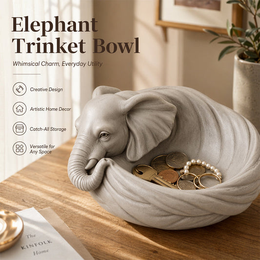 🐾✨ Animal Catchall Bowl for Keys – Cute Decorative Tray for Keys, Coins & Jewelry 🔑