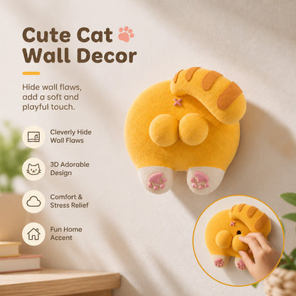 🐱Whimsical Cat Butt Switch Cover -  Home Decor & Wall Flaw Concealer