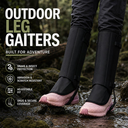 🛡️Hike Fearlessly: Anti-Snake & Thorn Gaiters! 🐍🌲