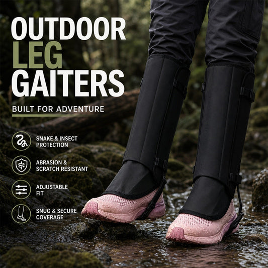 🛡️Hike Fearlessly: Anti-Snake & Thorn Gaiters! 🐍🌲
