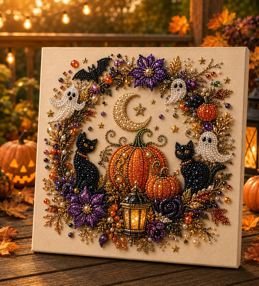 🎃Craft Your Own Sparkling Halloween Magic! ✨