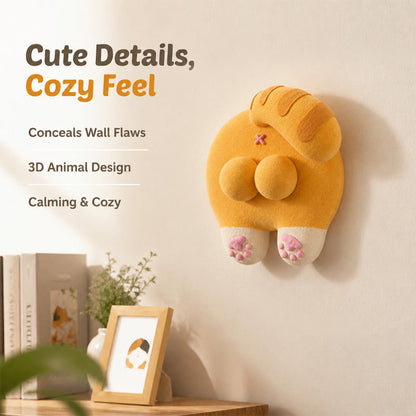 🐱Whimsical Cat Butt Switch Cover -  Home Decor & Wall Flaw Concealer