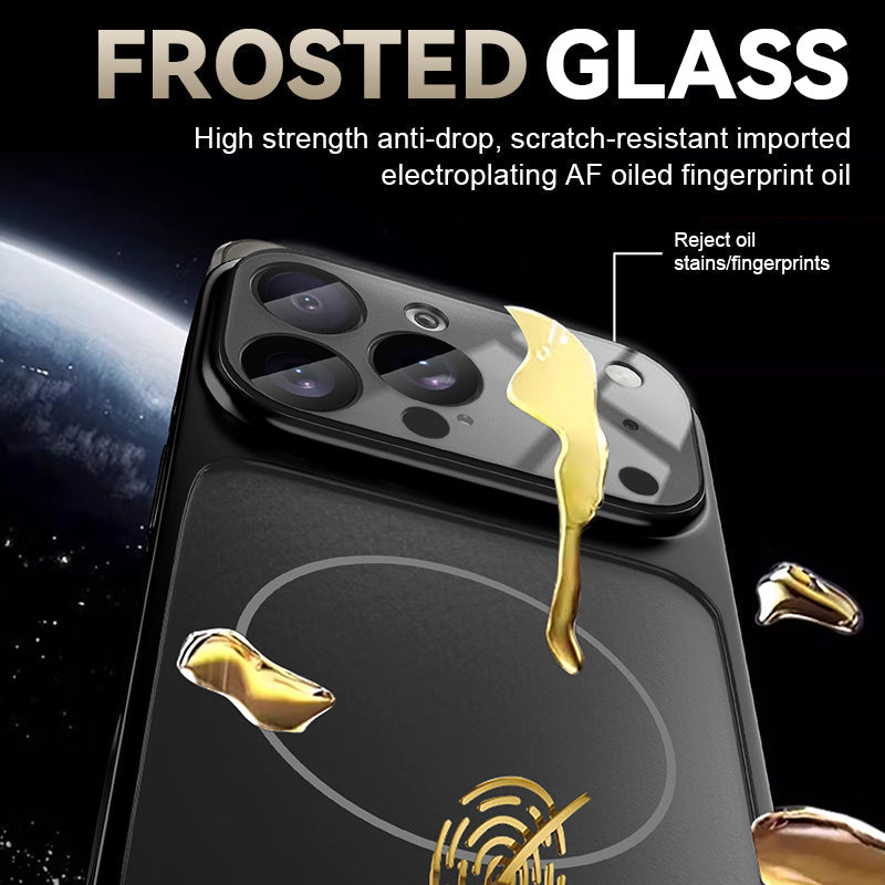 ✨ Ultra-Slim Frosted Glass Case
