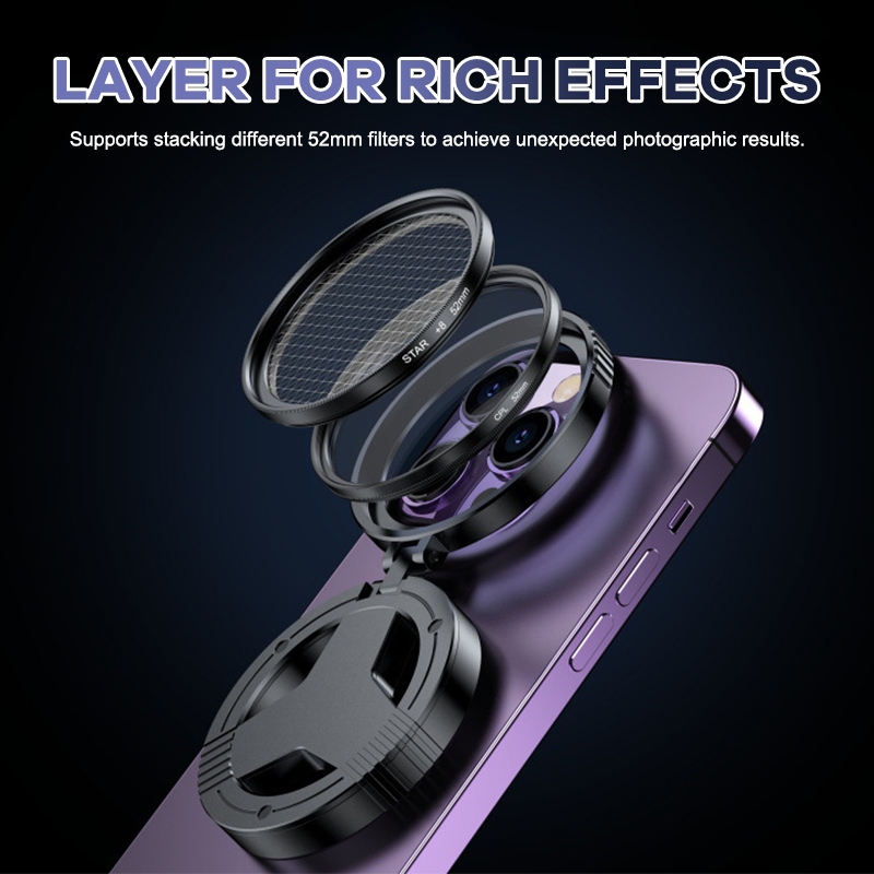 📱📸 Magnetic Polarizing Lens — The best assistant for photography enthusiasts