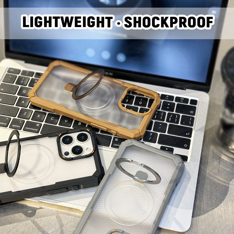 Skin-Feeling Magnetic Bracket Anti-Fall Case