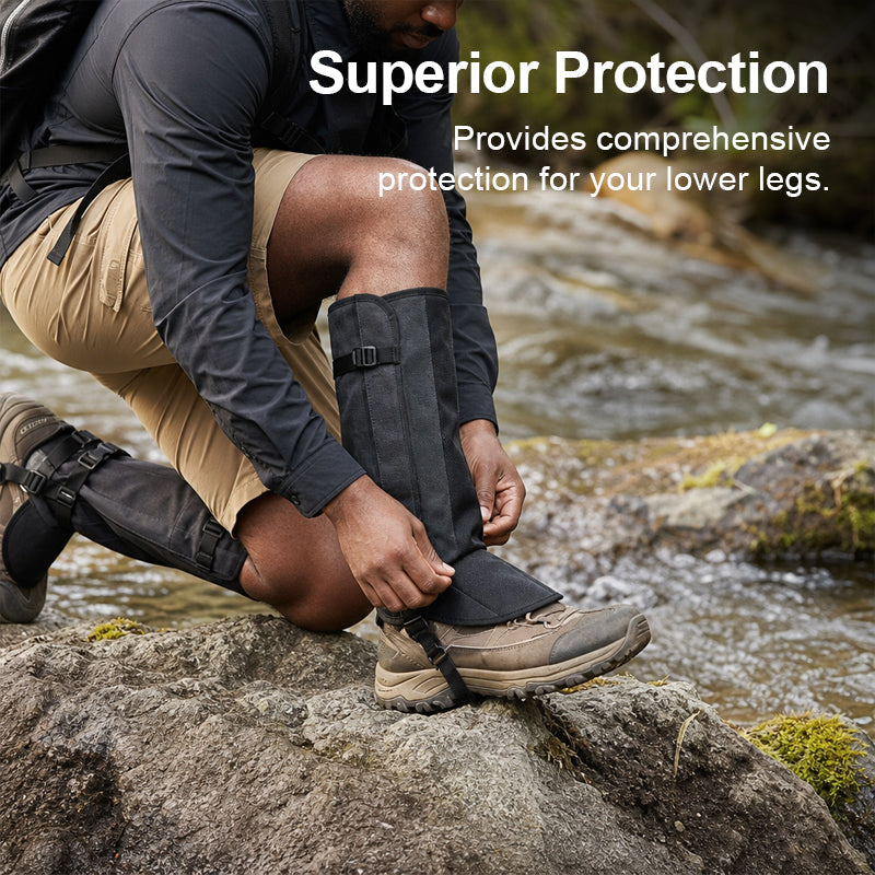 🛡️Hike Fearlessly: Anti-Snake & Thorn Gaiters! 🐍🌲