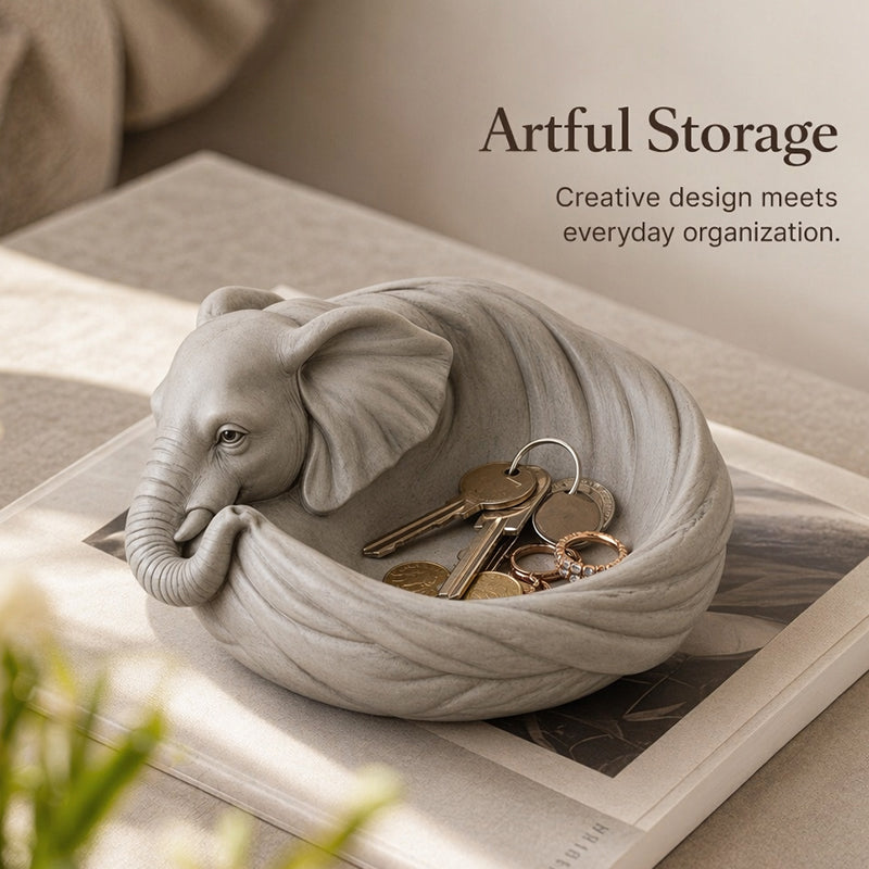 🐾✨ Animal Catchall Bowl for Keys – Cute Decorative Tray for Keys, Coins & Jewelry 🔑