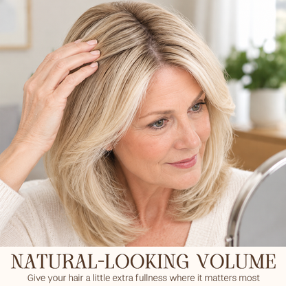✨Confidence Hair Topper -- Natural-Looking Volume Without the Wig