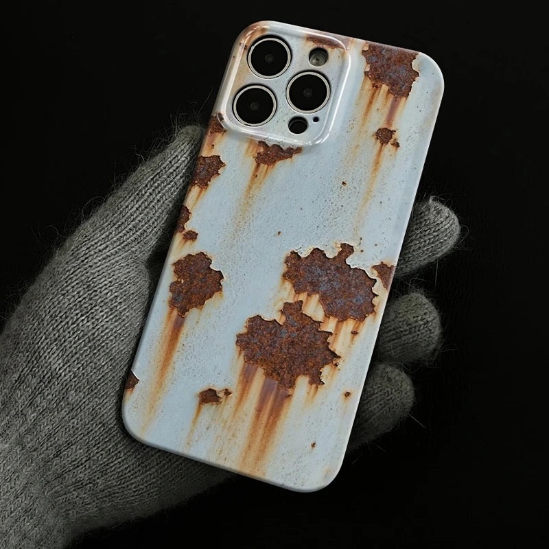 Shabby industrial style phone case