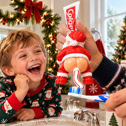 🎅Santa Butt Toothpaste Squeezer — Same Toothpaste, Funnier Exit