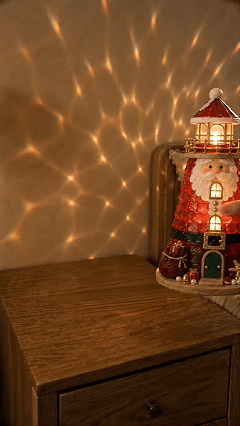 🎄 DIY Lighted Christmas Sea Glass Lighthouse Kit: Glowing Holiday Craft! ✨