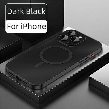Magnetic Charging Anti-collision Matte Protective Case