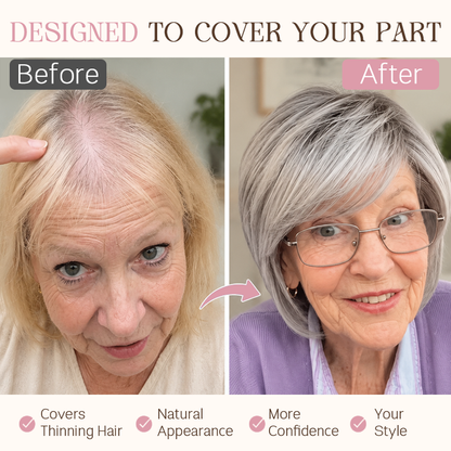 ✨Confidence Hair Topper -- Natural-Looking Volume Without the Wig