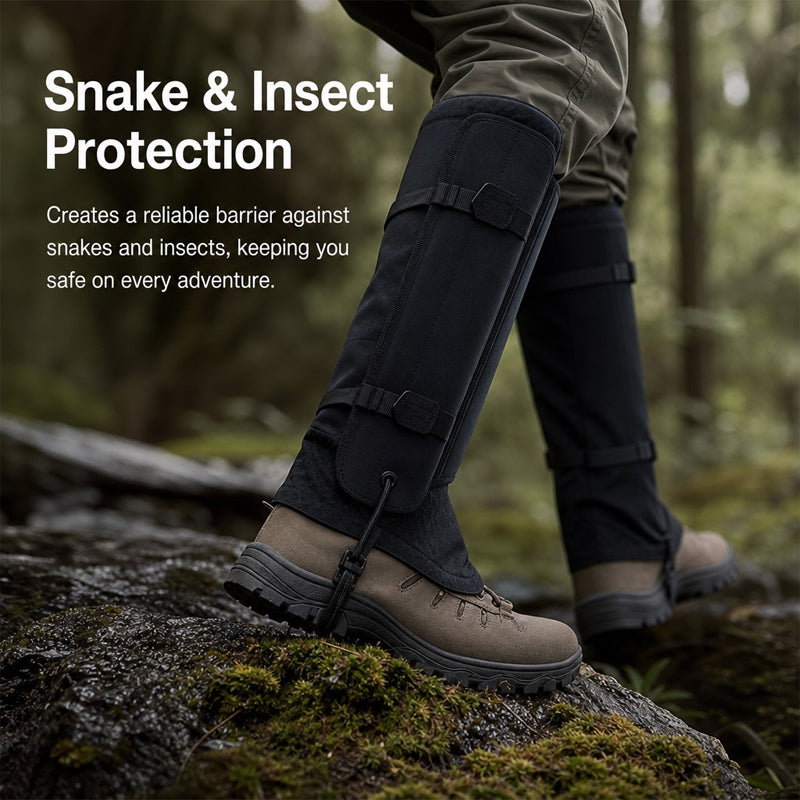 🛡️Hike Fearlessly: Anti-Snake & Thorn Gaiters! 🐍🌲