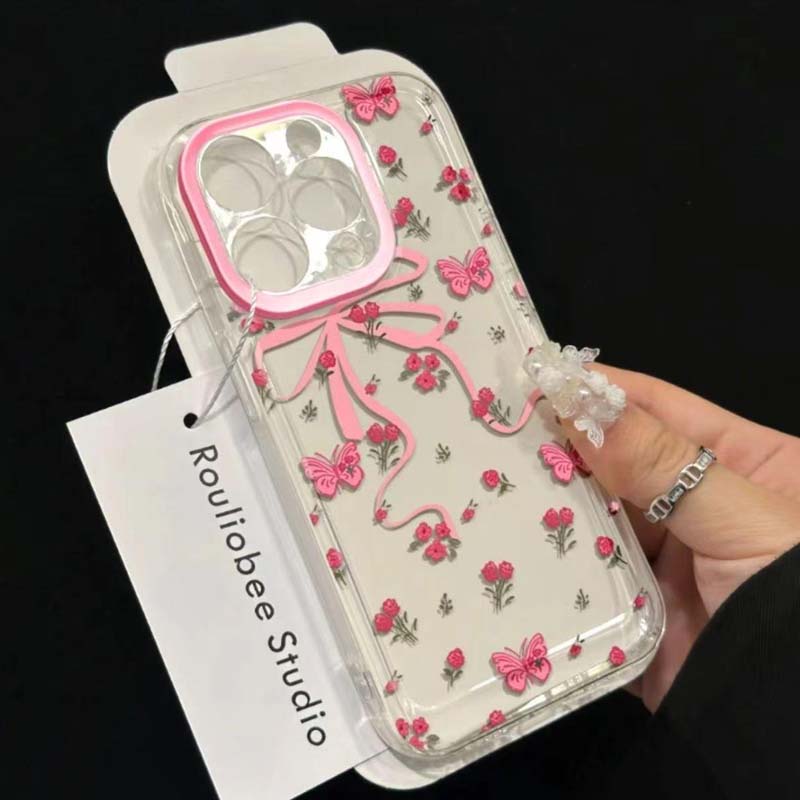 Full Floral Pink Phone Case
