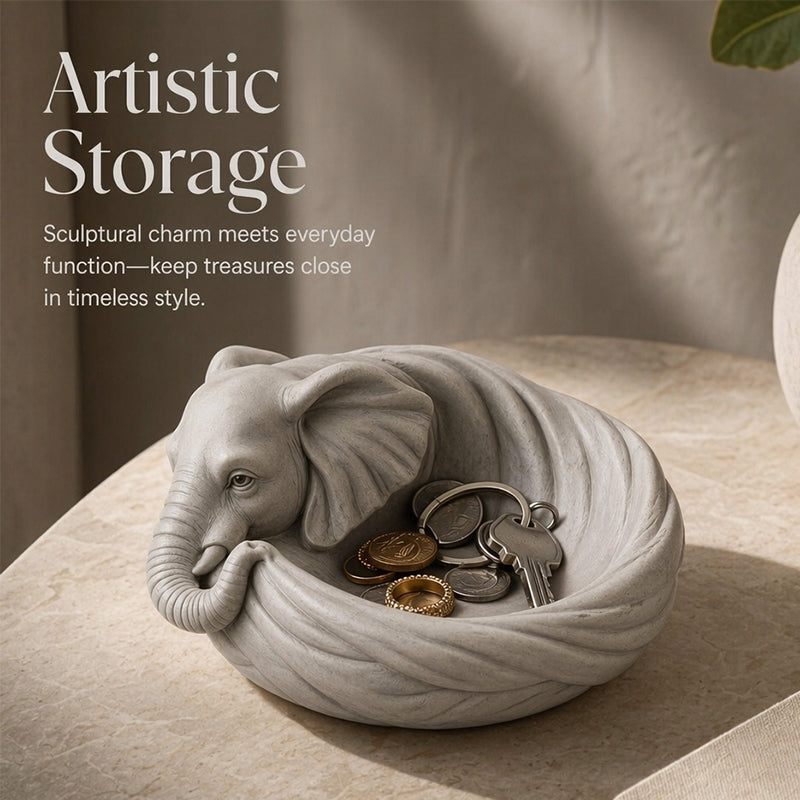 🐾✨ Animal Catchall Bowl for Keys – Cute Decorative Tray for Keys, Coins & Jewelry 🔑