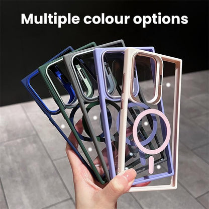 Magnetic Metal Lens Holder Phone Case