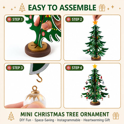 🎄 DIY Wooden Christmas Tree Ornament: Bring Cozy Holiday Magic Home! ✨