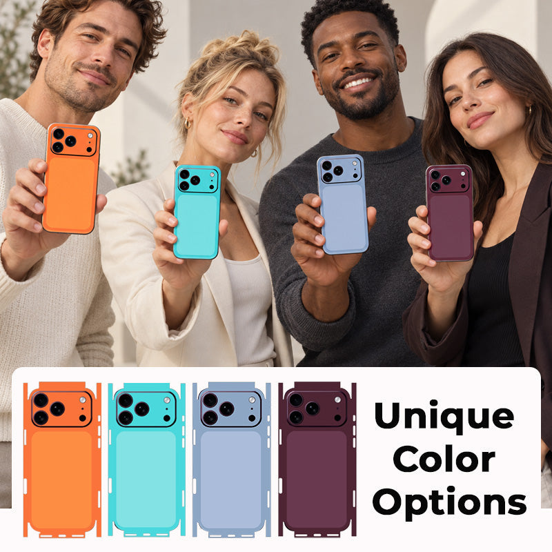 📱✨ Premium Phone Back Skin — Complete Rear Refresh with Slim Case-Free Profile