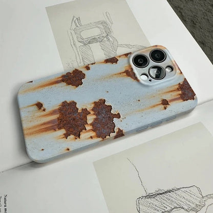 Shabby industrial style phone case