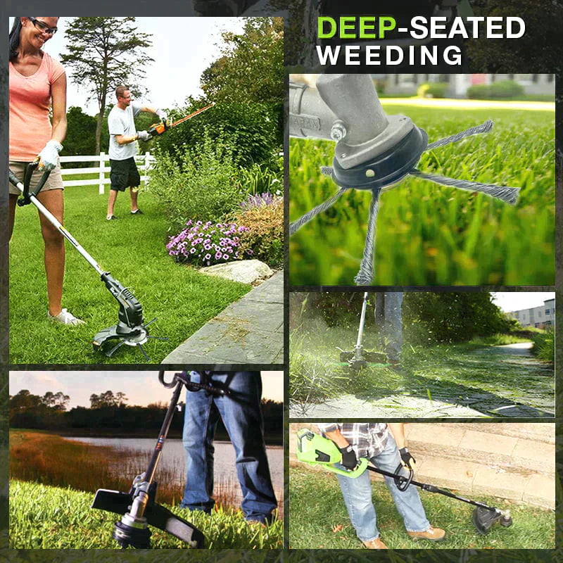 🔥 Replaceable cutting head for lawn mower / string trimmer - steel cutting head for lawn mowing 🌿✂️⚙️