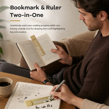 📚The Ultimate Elegant 2-in-1 Tool For Bookworms! ✨