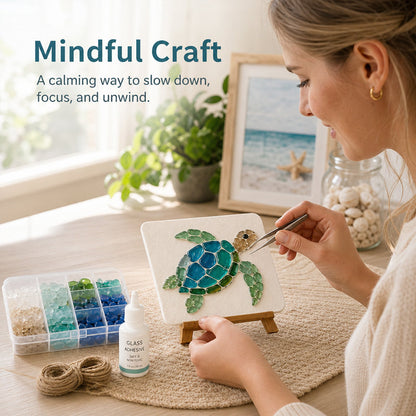 🌊 Create your own sea creatures! 🐬🐢 Ocean-themed craft kit ✨