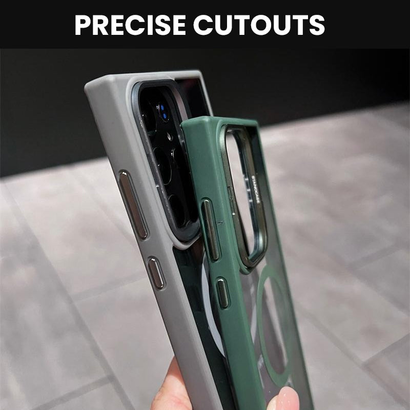 Magnetic Metal Lens Holder Phone Case